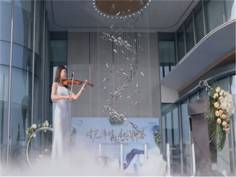 海玥府盛大開業(yè)，室內(nèi)魚群水簾驚艷現(xiàn)場